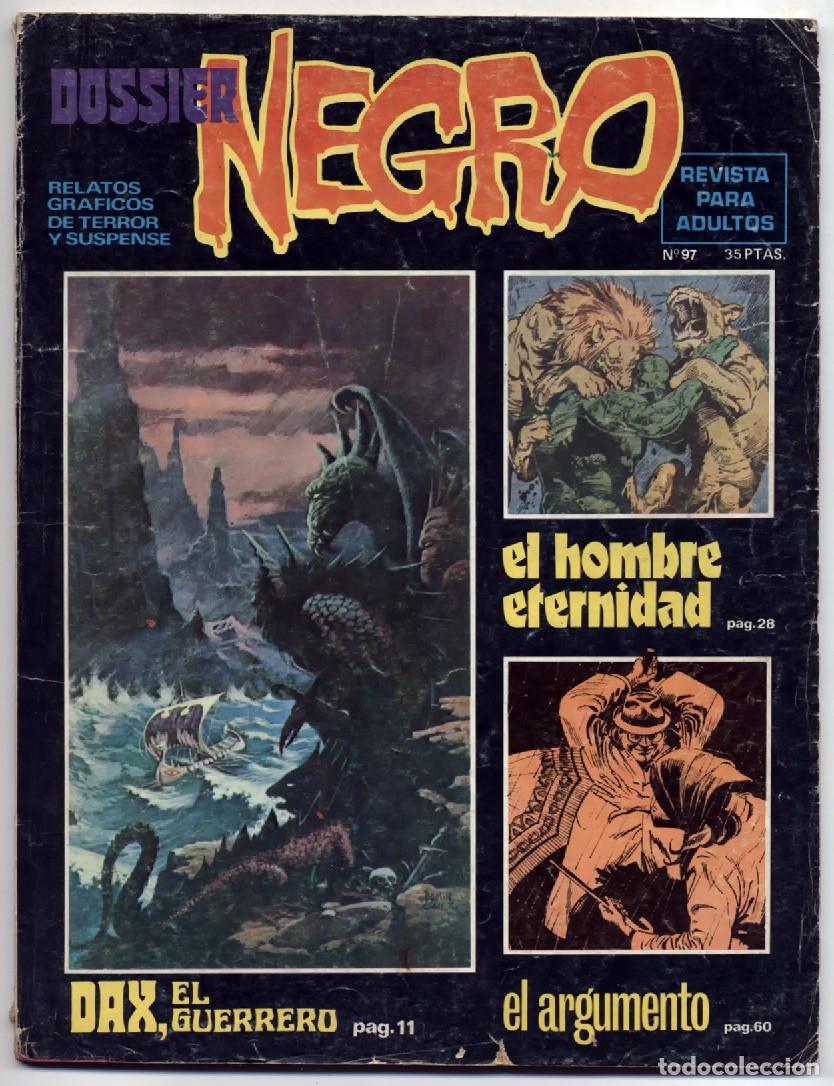 Tebeos: DOSSIER NEGRO N&ordm; 97 RELATOS GRAFICOS DE TERROR Y SUSPENSE IBERO MUNDIAL DE EDICIONES 1977