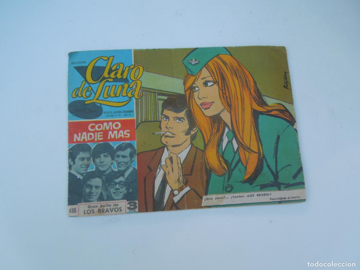 Tebeos: CLARO DE LUNA - COMO NADIE MAS - REVISTA JUVENIL FEMENINA - N&ordm; 94 - IBERO MUNDIAL DE EDICIONES 1959.