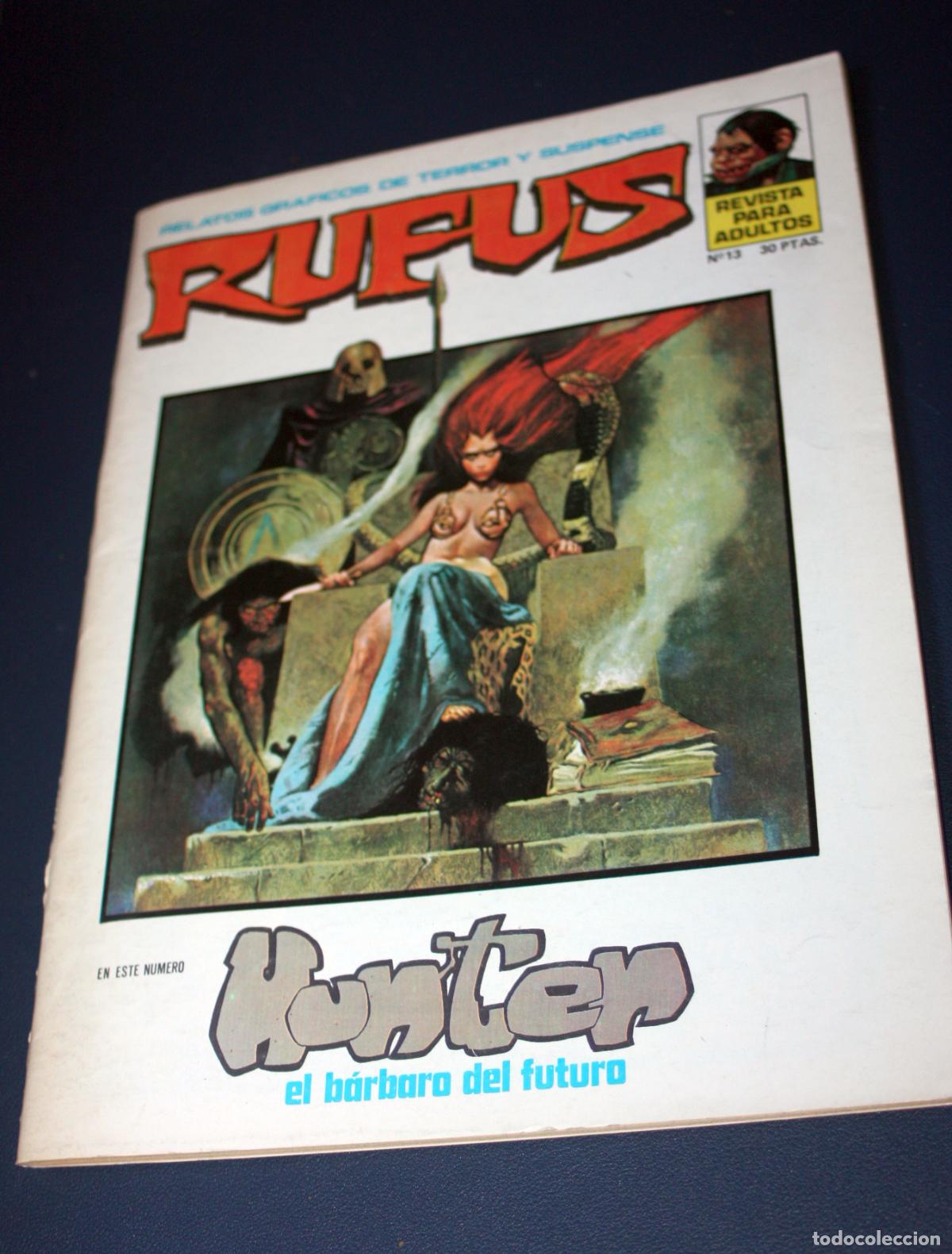 Tebeos: RUFUS N&ordm; 13 - IBEROMUNDIAL 1974 -CON GENE COLAN, COLON, TORRENTS, ALCAZAR, (muy buen Estado)
