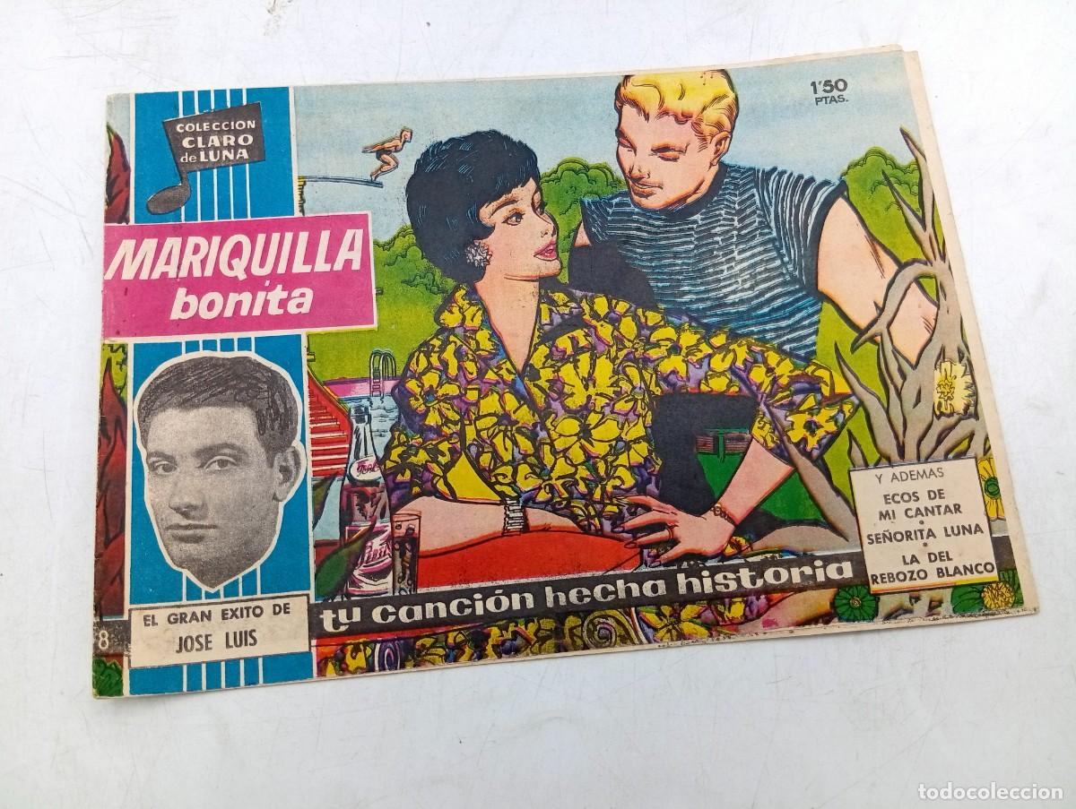 Tebeos: COLECCION CLARO DE LUNA. MARIQUITA BONITA. IBERO MUNDIAL DE EDICIONES. 1959. ORIGINAL. VER.