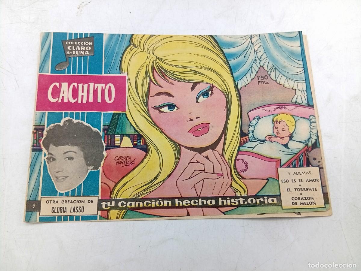 Tebeos: COLECCION CLARO DE LUNA. CACHITO. IBERO MUNDIAL DE EDICIONES. 1959. ORIGINAL. VER.