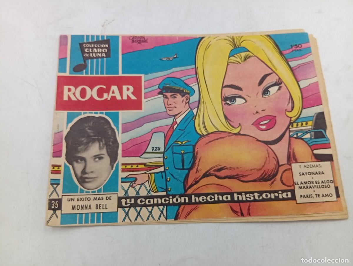 Tebeos: COLECCION CLARO DE LUNA. ROGAR. IBERO MUNDIAL DE EDICIONES. 1959. ORIGINAL. VER.