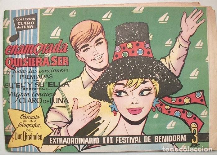 Tebeos: Colecci&oacute;n Claro de Luna - Extraordinario III Festival de Benidorm (1961)