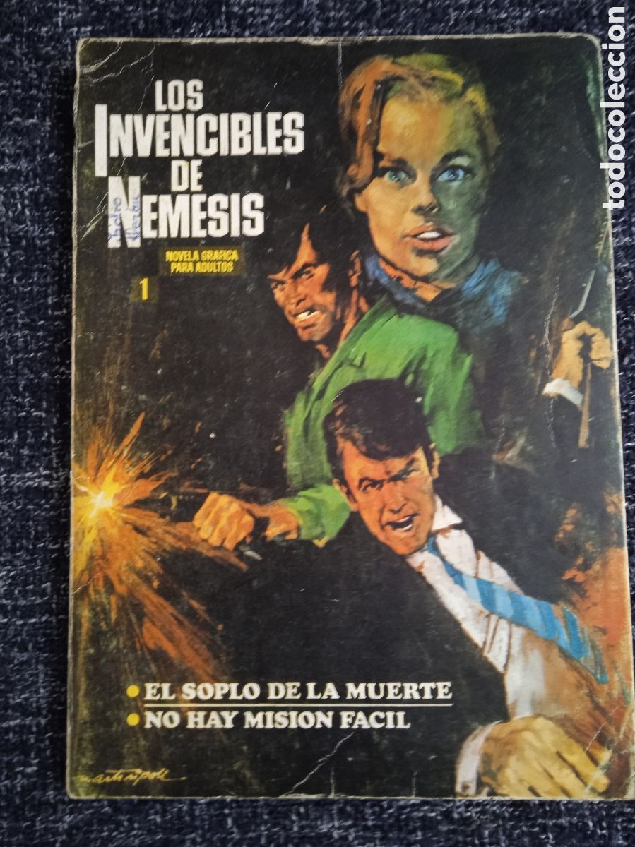 Tebeos: LOS INVENCIBLES DE NEMESIS N&ordm; 1 - edita : Ibero Mundial de ediciones -FOMATO TACO