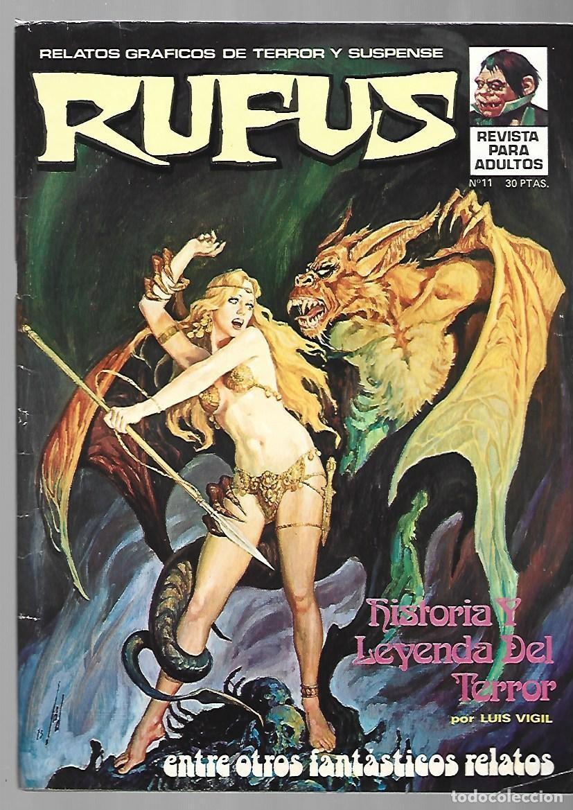 Tebeos: Rufus, 11, 1973, Ibero Mundial, muy buen estado
