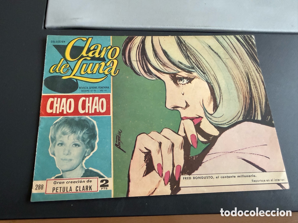 Tebeos: CLARO DE LUNA. 288. Petula Clark
