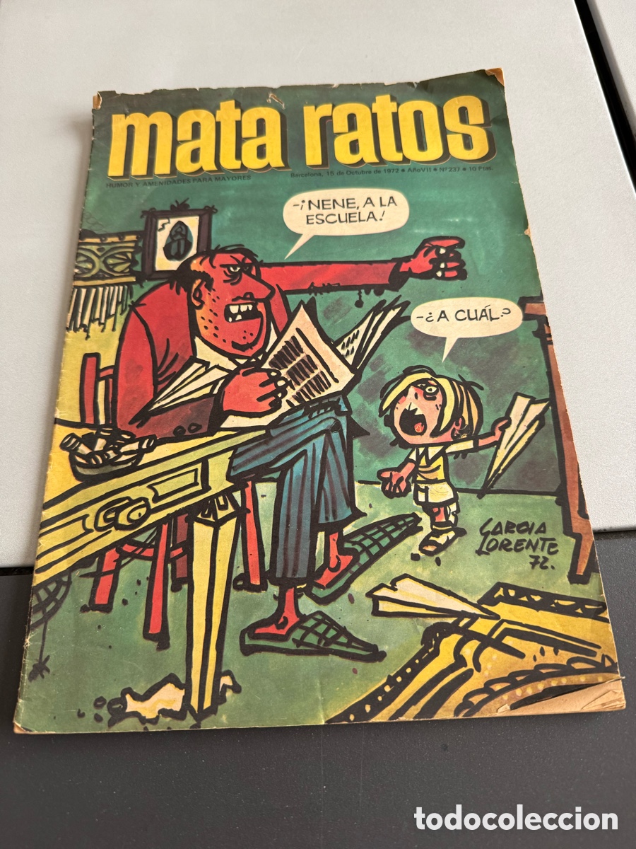 Tebeos: MATA RATOS. N 237. 1972