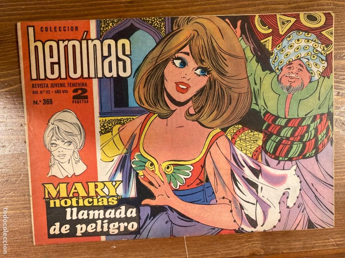 Tebeos: COLECCION HEROINAS . MARY NOTICIAS 369 MIGUEL RIOS