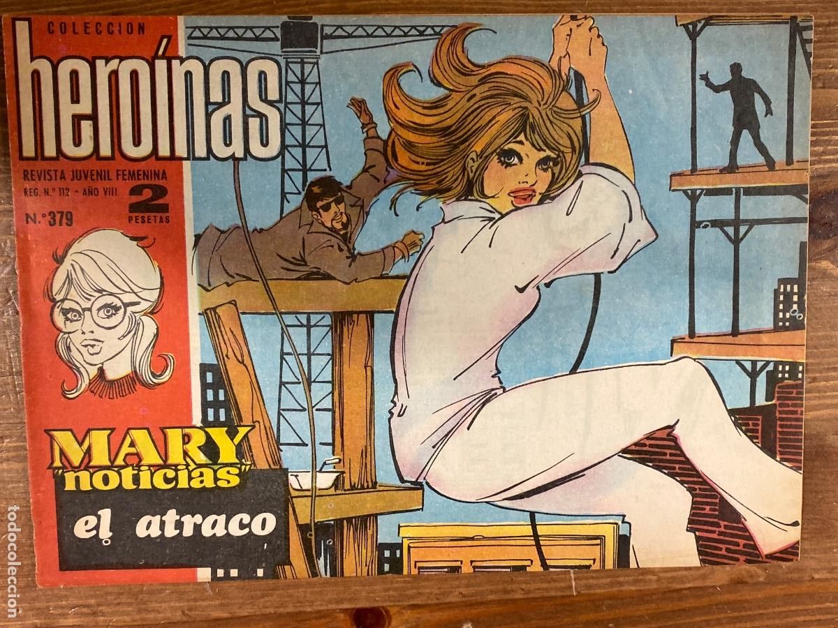 Tebeos: COLECCION HEROINAS . MARY NOTICIAS 379 JOAN MANUEL SERRAT