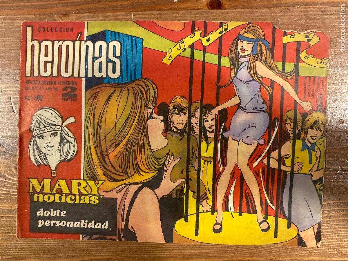 Tebeos: COLECCION HEROINAS . MARY NOTICIAS 382 FORMULA V