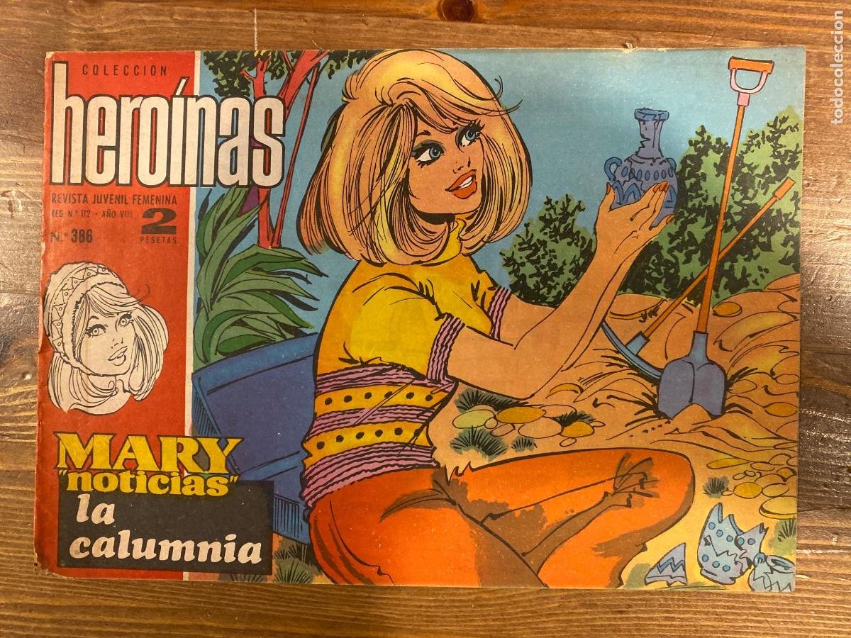 Tebeos: COLECCION HEROINAS . MARY NOTICIAS 386 MIKE KENNEDY