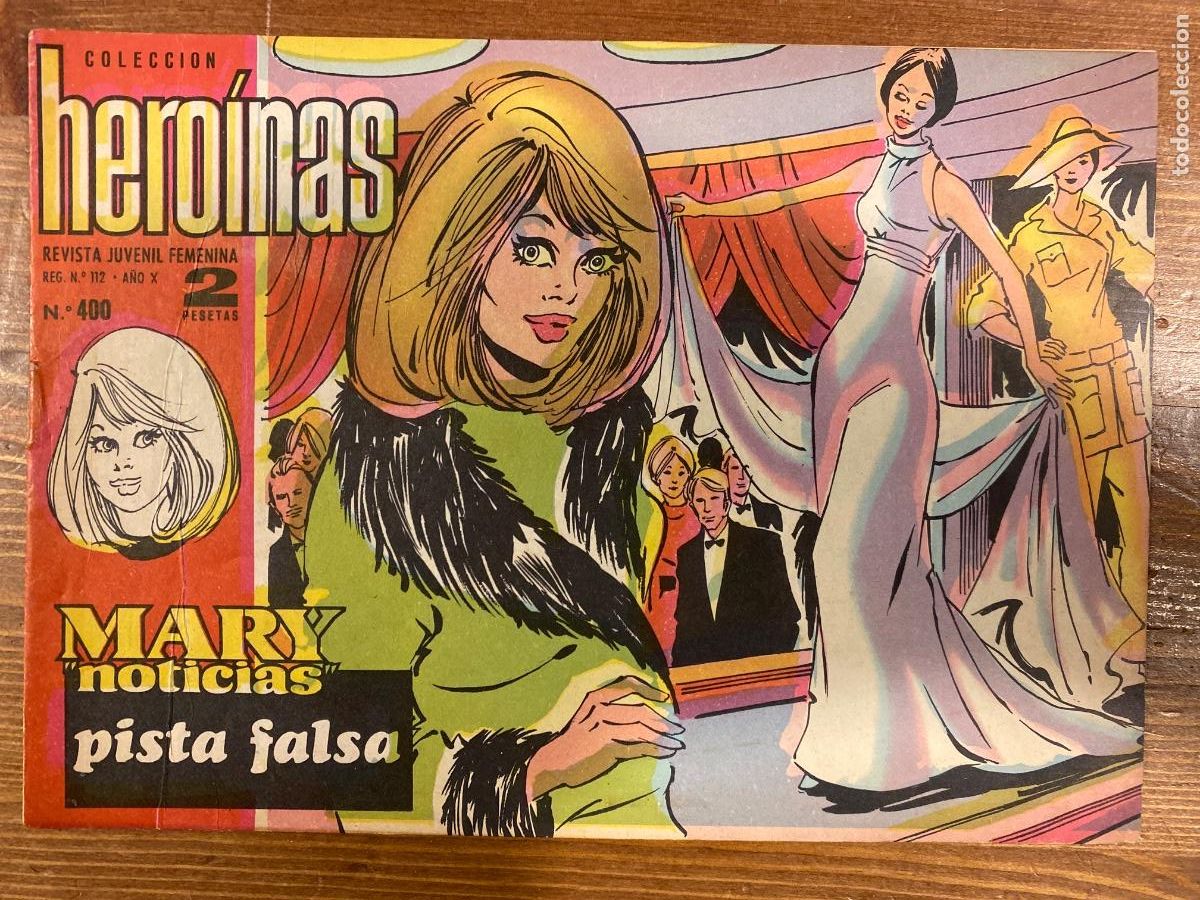 Tebeos: COLECCION HEROINAS . MARY NOTICIAS 400 LLUIS LLACH