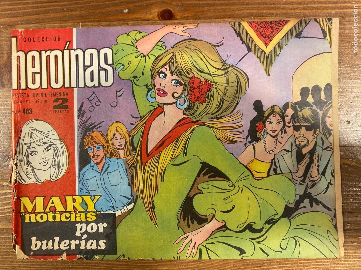 Tebeos: COLECCION HEROINAS . MARY NOTICIAS 403 LOS MISMOS