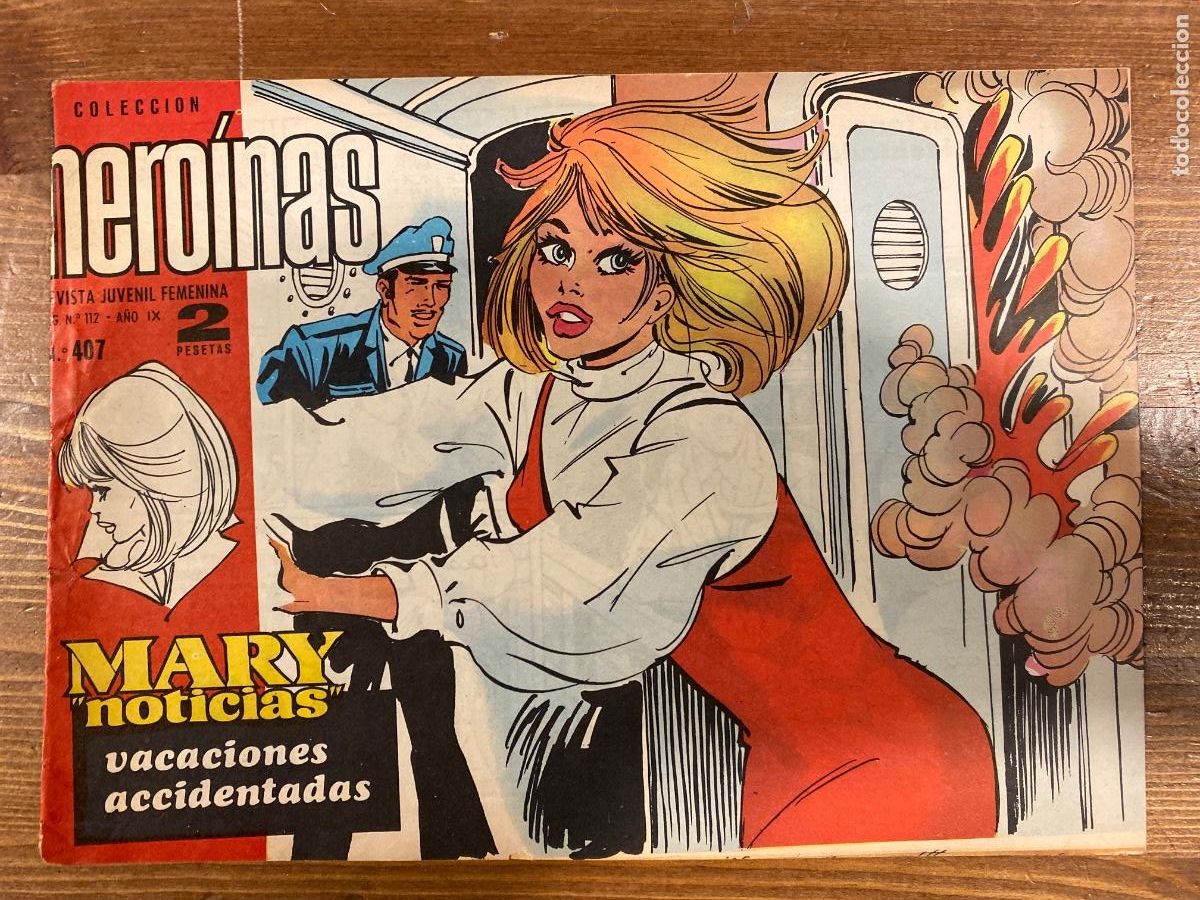 Tebeos: COLECCION HEROINAS . MARY NOTICIAS 407 ANDRES DO BARRO