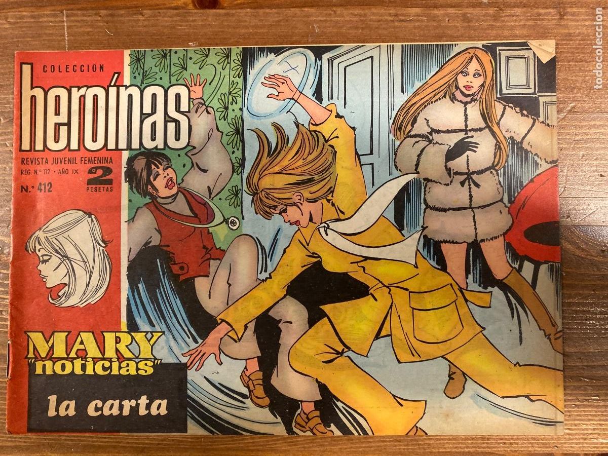 Tebeos: COLECCION HEROINAS . MARY NOTICIAS 412 JULIO IGLESIAS