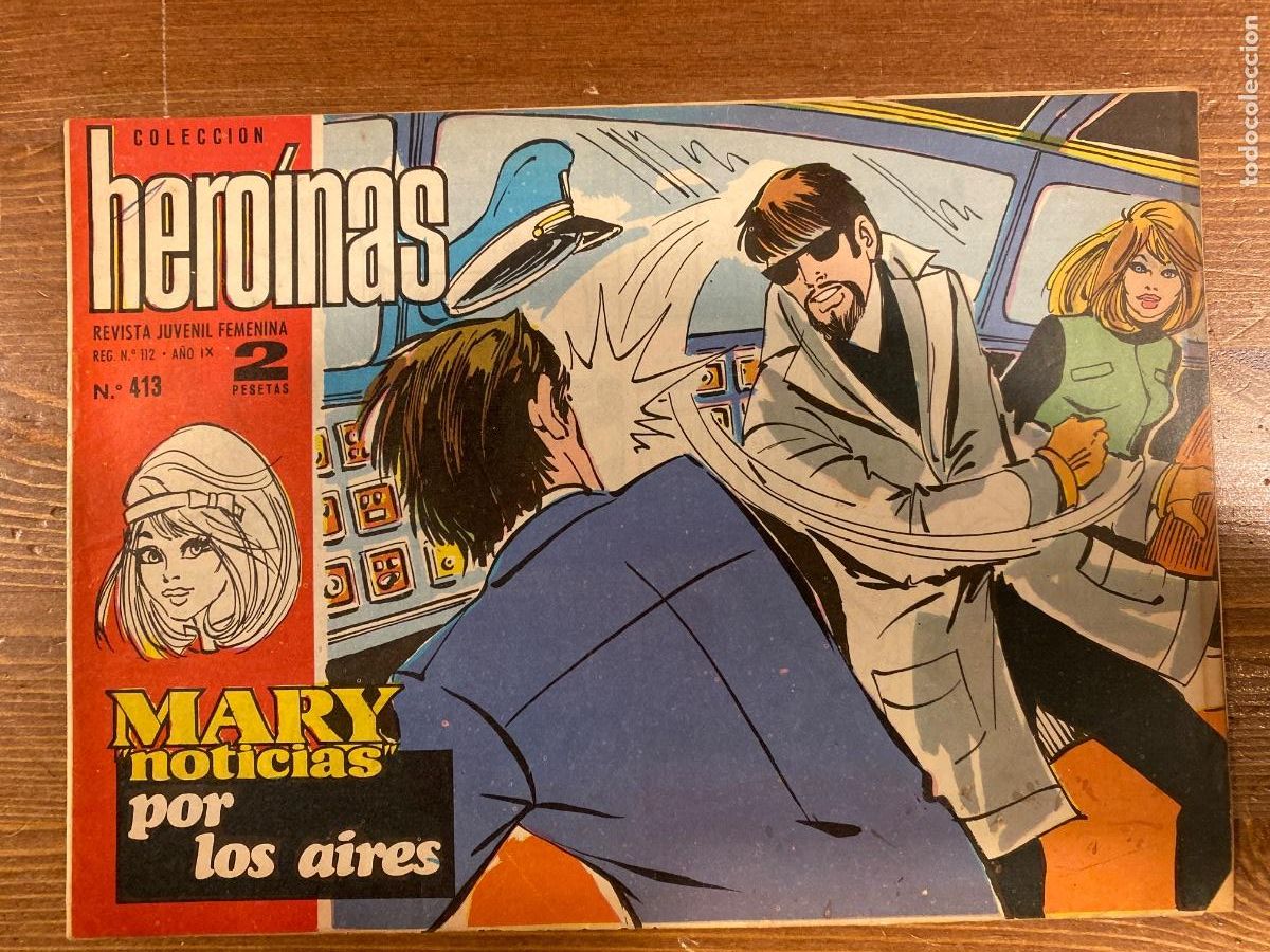 Tebeos: COLECCION HEROINAS . MARY NOTICIAS 413 LOS GEMINIS