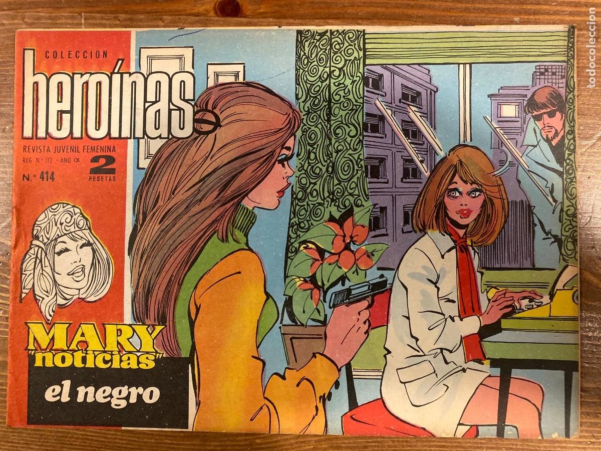 Tebeos: COLECCION HEROINAS . MARY NOTICIAS 414 LOS GRITOS