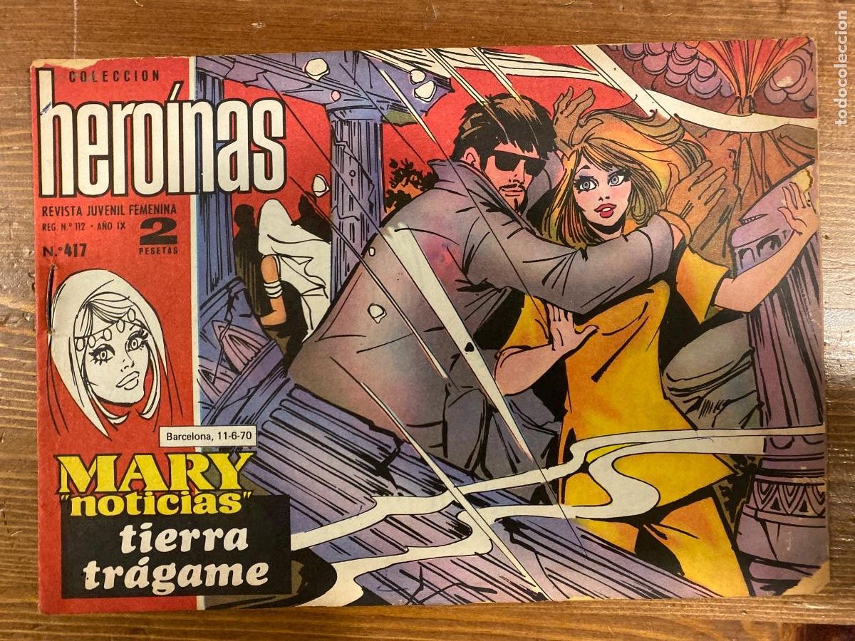 Tebeos: COLECCION HEROINAS . MARY NOTICIAS 417 ADRIANO CELENTANO