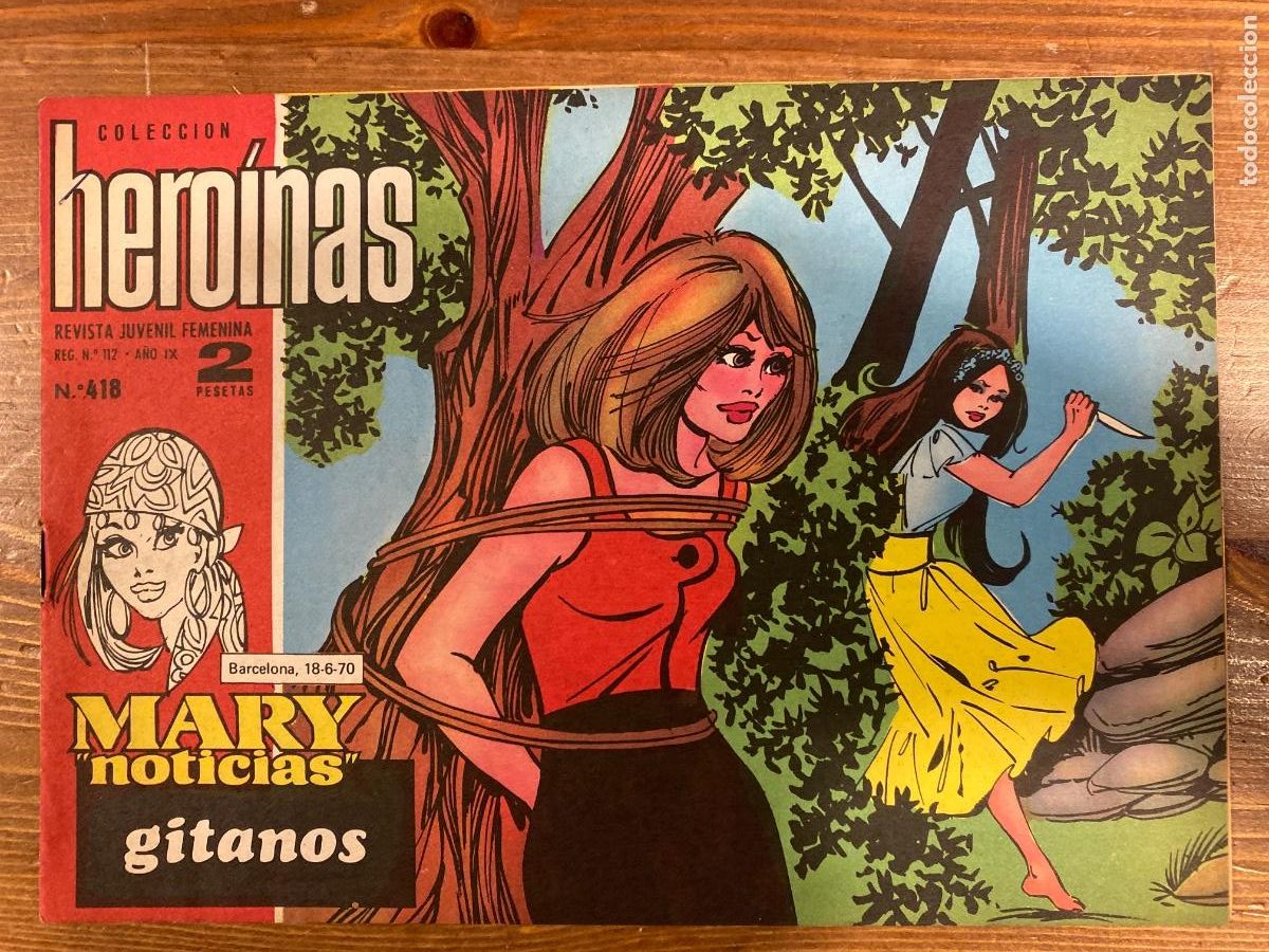 Tebeos: COLECCION HEROINAS . MARY NOTICIAS 418 RITA PAVONE