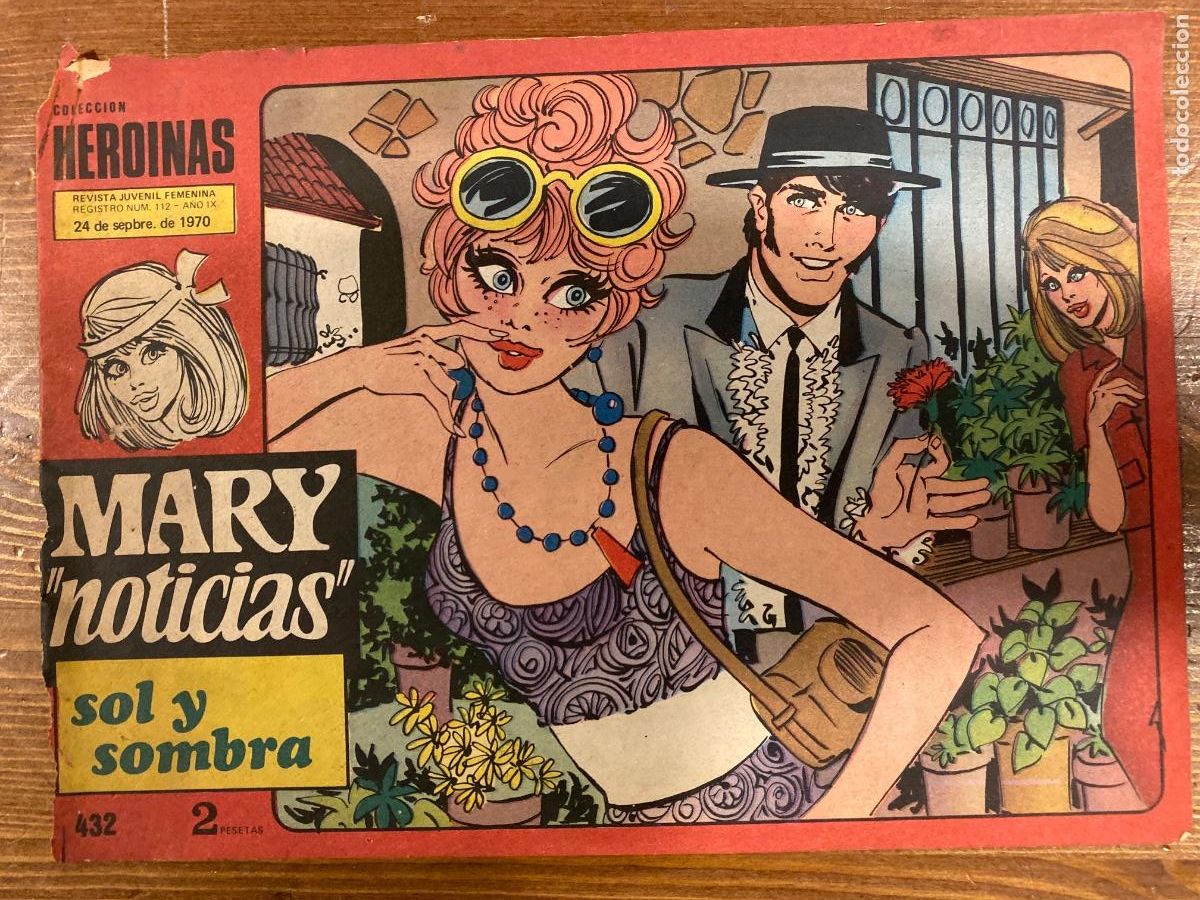 Tebeos: COLECCION HEROINAS . MARY NOTICIAS 432 MIGUEL RIOS