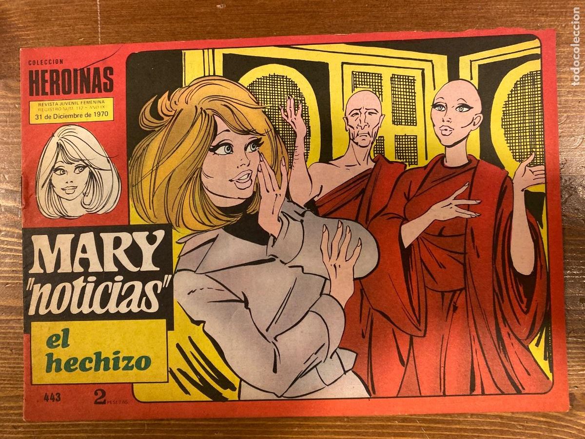 Tebeos: COLECCION HEROINAS . MARY NOTICIAS 443 LOS DIABLOS