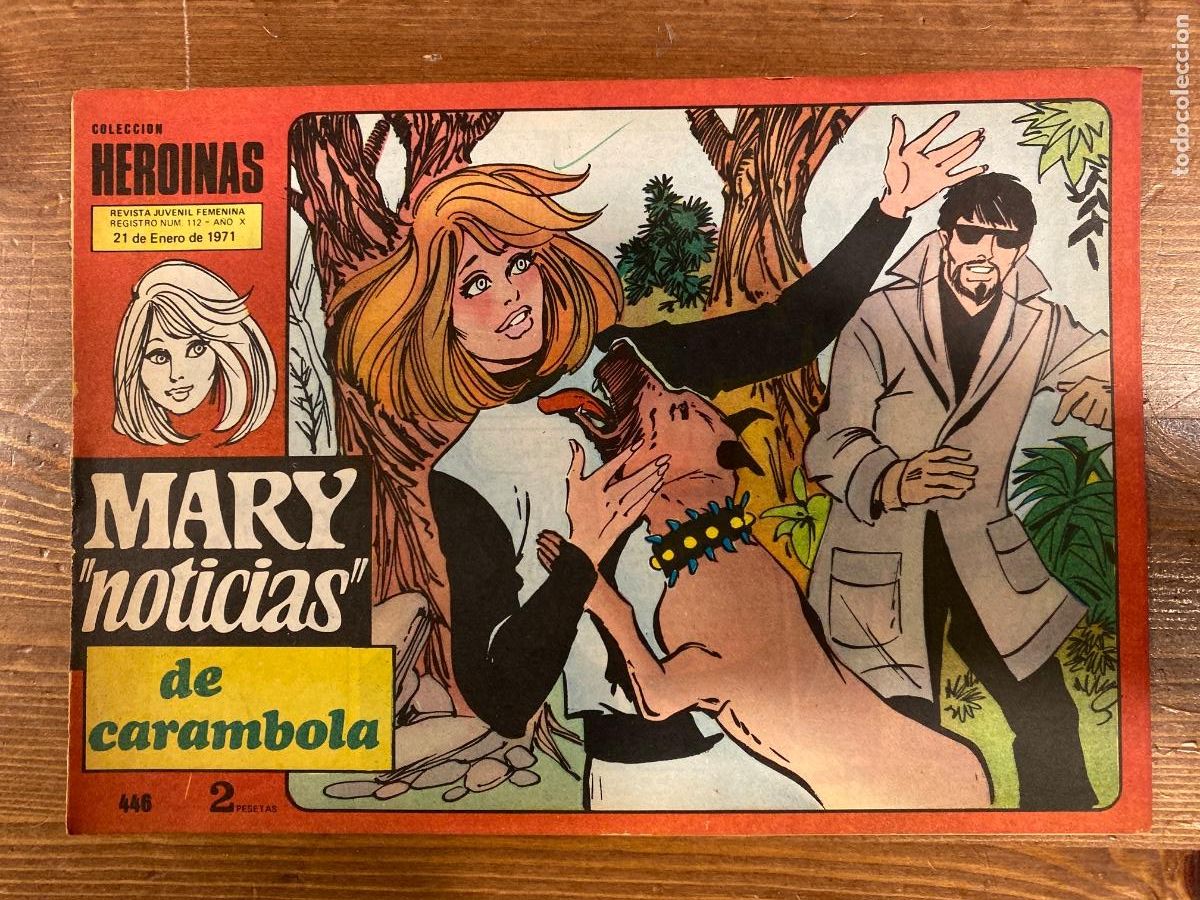 Tebeos: COLECCION HEROINAS . MARY NOTICIAS 446 NINO BRAVO