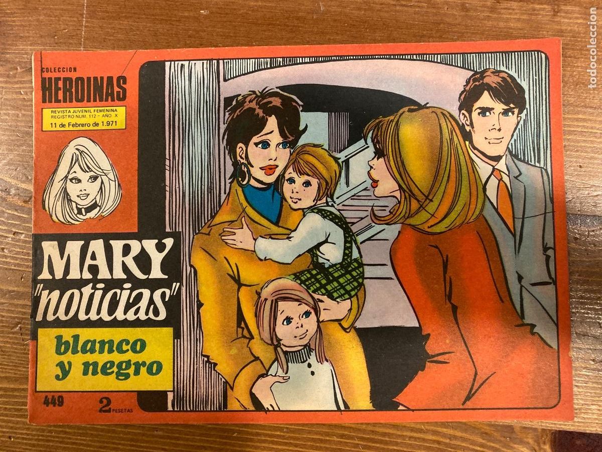 Tebeos: COLECCION HEROINAS . MARY NOTICIAS 449 DOVA