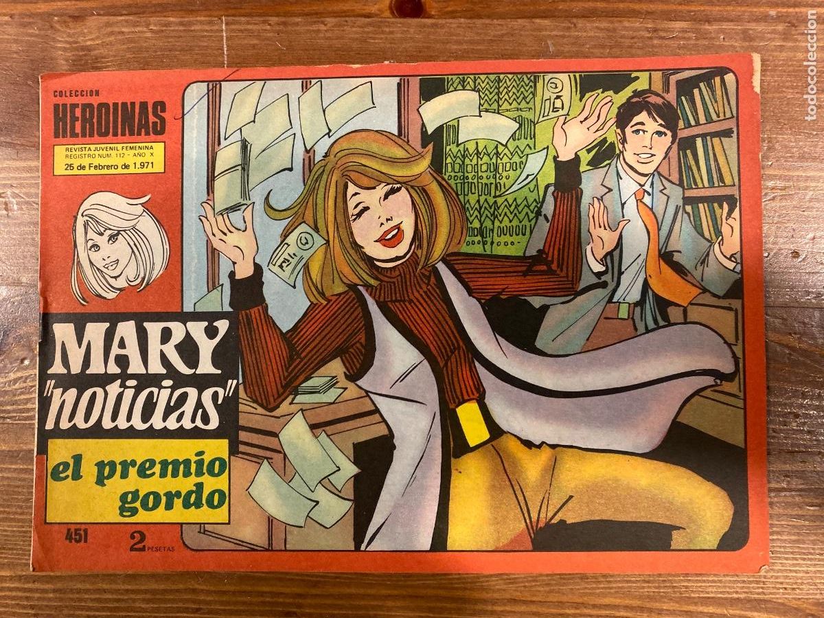 Tebeos: COLECCION HEROINAS . MARY NOTICIAS 451 MARI TRINI