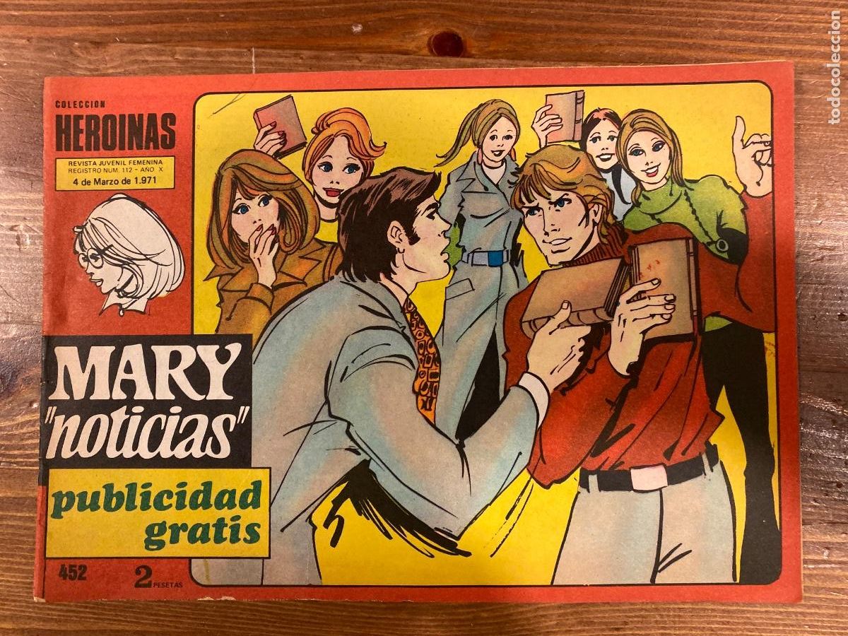 Tebeos: COLECCION HEROINAS . MARY NOTICIAS 452 JAIME MOREY