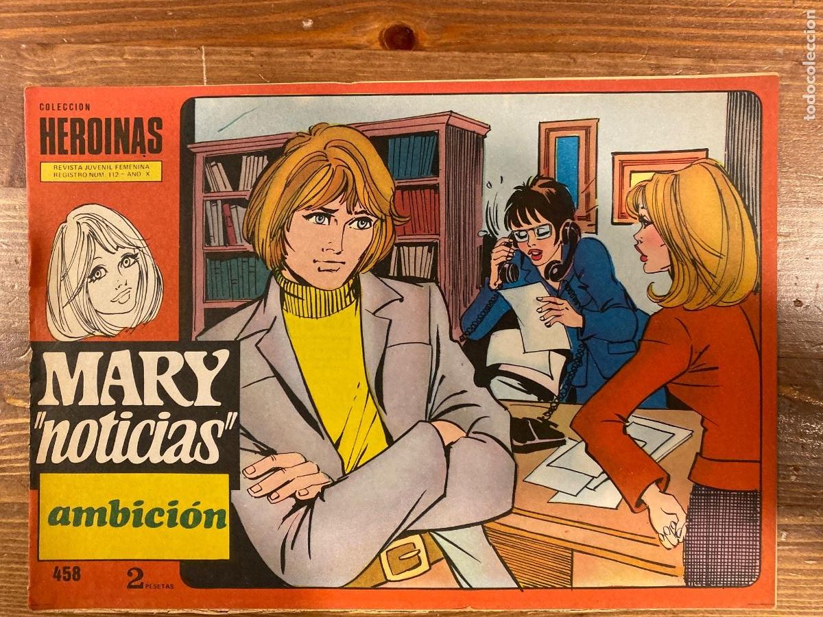 Tebeos: COLECCION HEROINAS . MARY NOTICIAS 458 JUNIOR