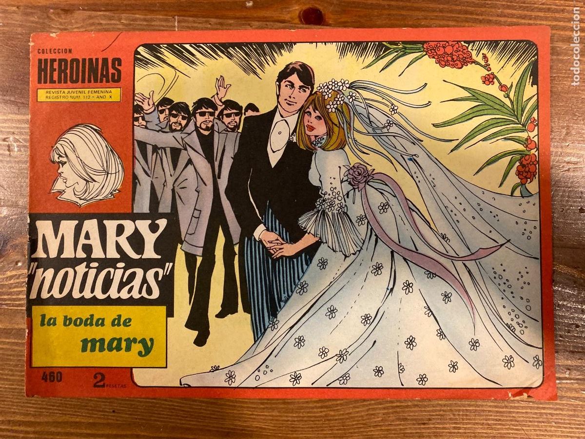 Tebeos: COLECCION HEROINAS . MARY NOTICIAS 460 JOAN MANUEL SERRAT