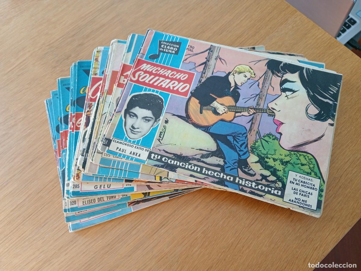 Giornalini: LOTE CON 46 EJEMPLARES DE LA COLECCI&Oacute;N CLARO DE LUNA (DE 620). GRAPA. IBERO MUNDIAL. 1960 &ndash; 70.