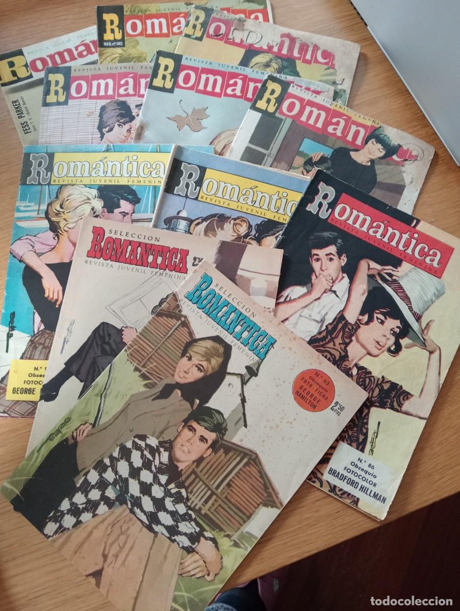 Giornalini: LOTE CON 11 EJEMPLARES DE ROM&Aacute;NTICA (DE 390). GRAPA. IBERO MUNDIAL. 1962 &ndash; 66.