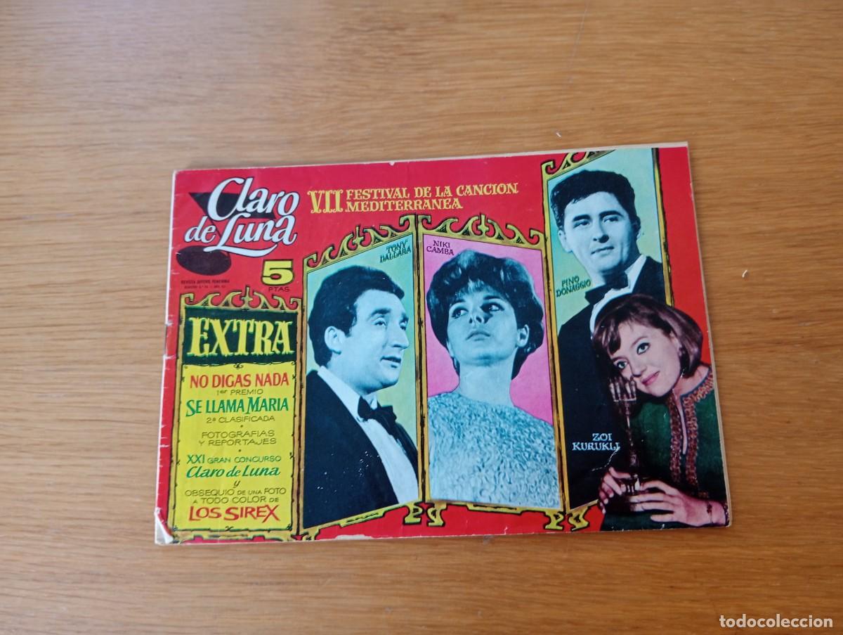 Giornalini: COLECCI&Oacute;N CLARO DE LUNA EXTRA. VII FESTIVAL DE LA CANCI&Oacute;N MEDITERR&Aacute;NEA. IBERO MUNDIAL. 1965.