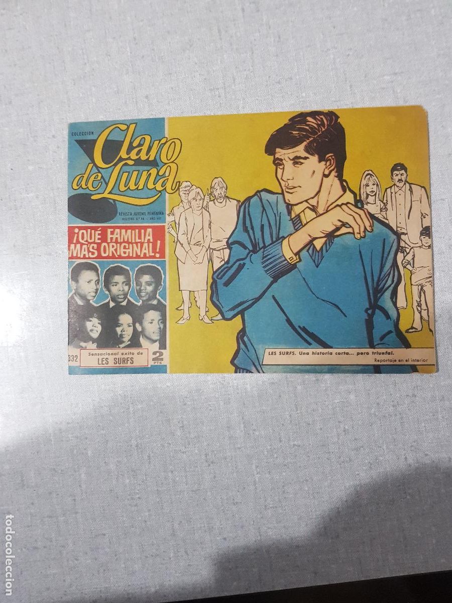 Tebeos: CLARO DE LUNA REVISTA N&ordm;332