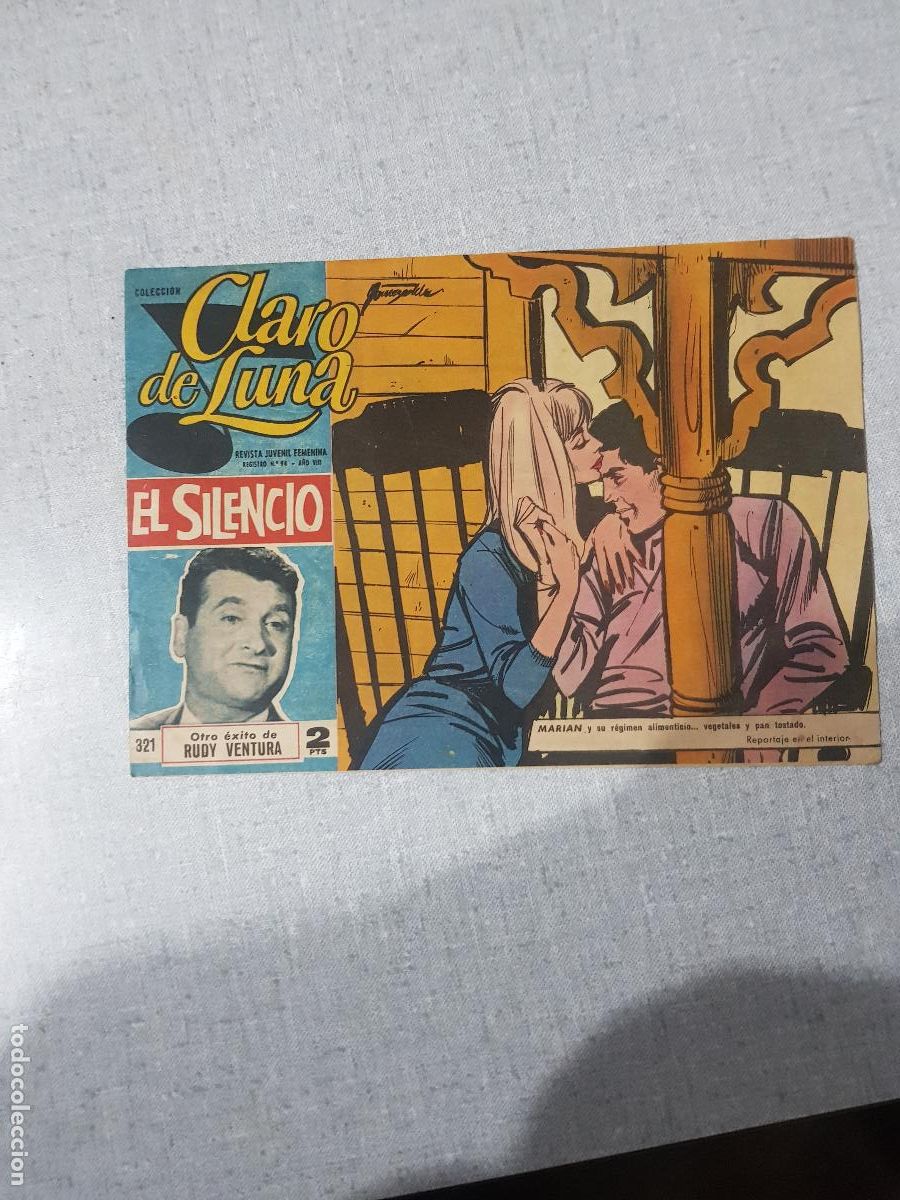 Tebeos: CLARO DE LUNA REVISTA N&ordm;321