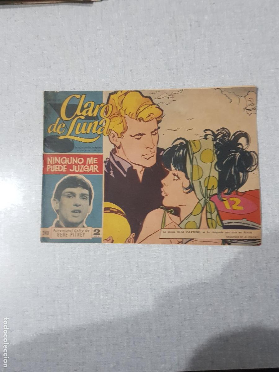 Tebeos: CLARO DE LUNA REVISTA N&ordm;340