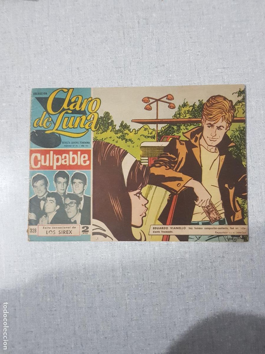 Tebeos: CLARO DE LUNA REVISTA N&ordm;328