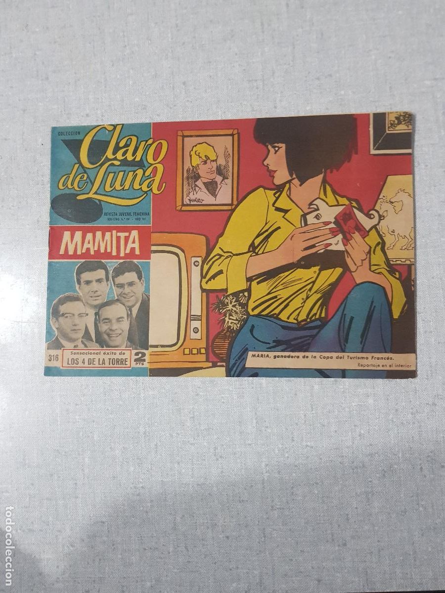 Tebeos: CLARO DE LUNA REVISTA N&ordm;316