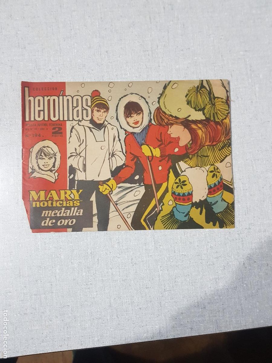 Tebeos: HEROINAS REVISTA JUVENIL N&ordm;194