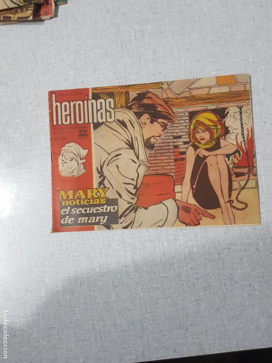 Tebeos: HEROINAS REVISTA JUVENIL N&ordm;195