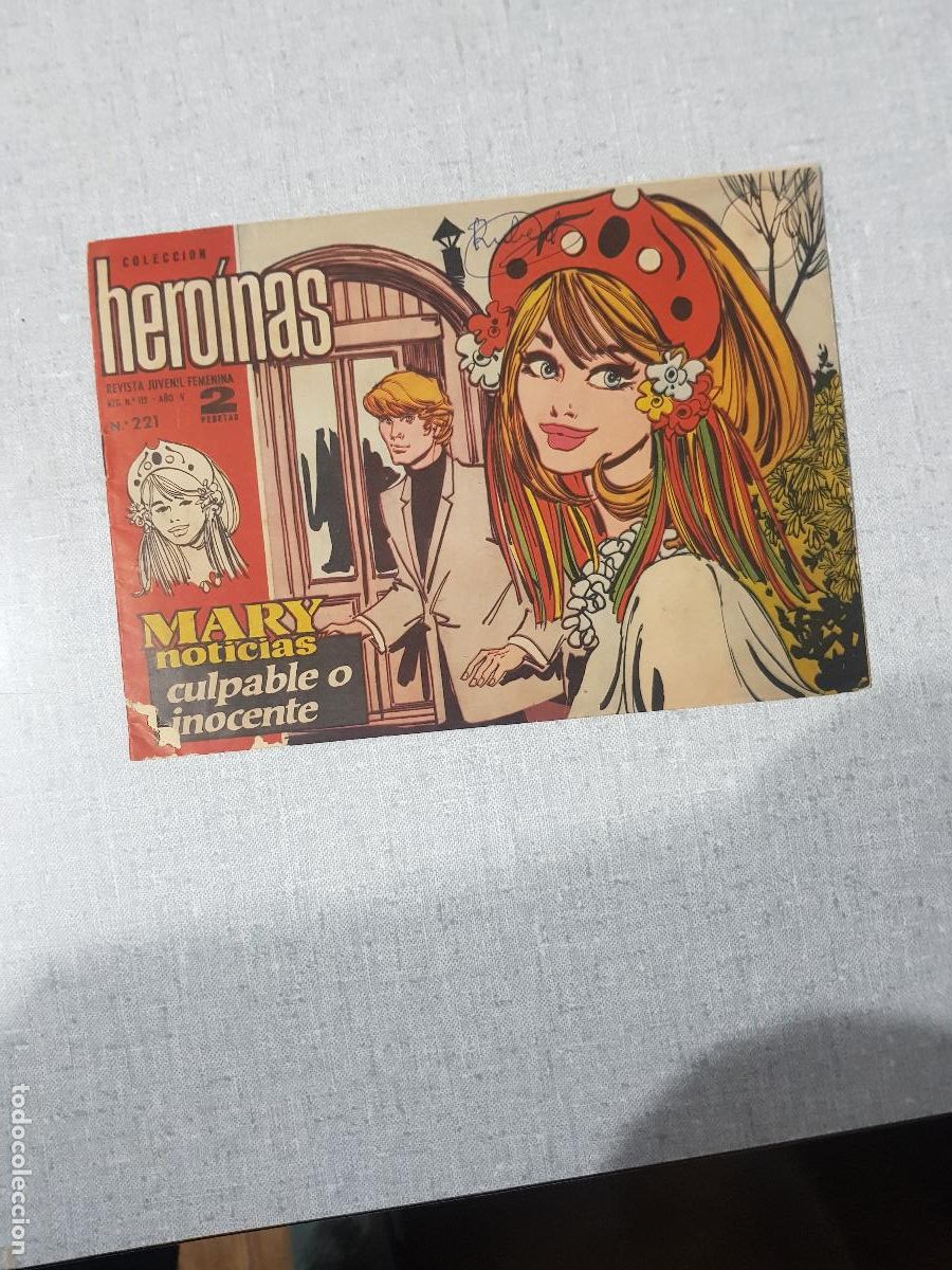 Tebeos: HEROINAS REVISTA JUVENIL MARY NOTICIAS N&ordm;221