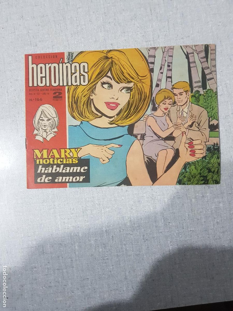 Tebeos: HEROINAS REVISTA JUVENIL MARY NOTICIAS N&ordm;166
