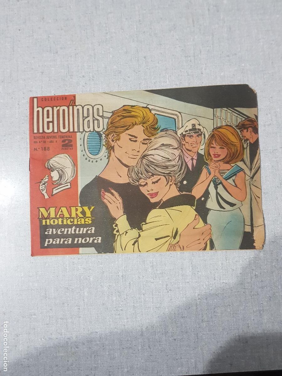 Tebeos: HEROINAS REVISTA JUVENIL MARY NOTICIAS N&ordm;188