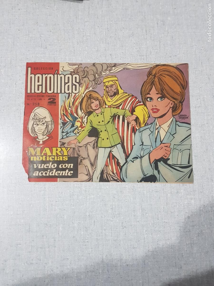 Tebeos: HEROINAS REVISTA JUVENIL MARY NOTICIAS N&ordm;258