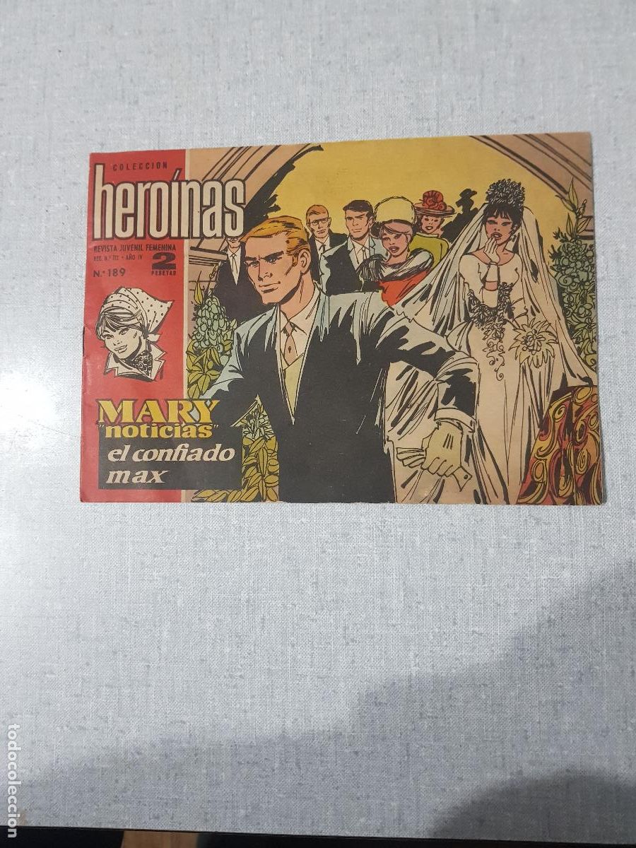 Tebeos: HEROINAS REVISTA JUVENIL MARY NOTICIAS N&ordm;189