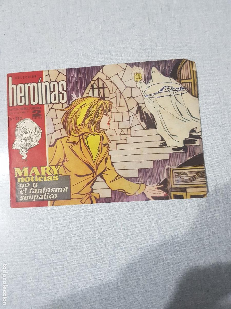 Tebeos: HEROINAS REVISTA JUVENIL MARY NOTICIAS N&ordm;212