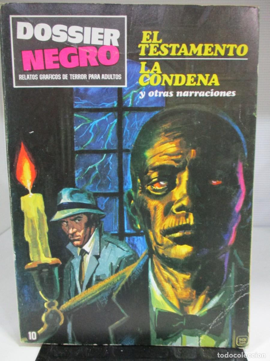 Giornalini: DOSSIER NEGRO , TACO N. 10 , EL TESTAMENTO , IBERO MUNDIAL DE EDICIONES, 1968