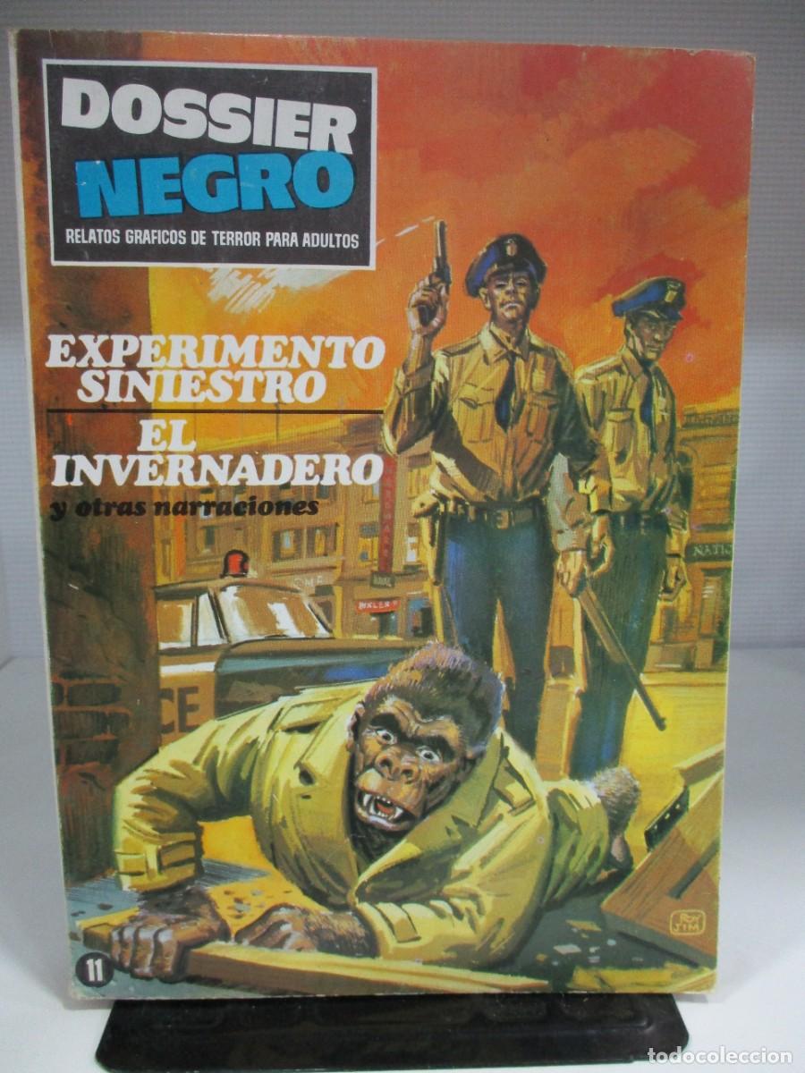 Tebeos: DOSSIER NEGRO , TACO N. 11 - EXPERIMENTO SINIESTRO , IBERO MUNDIAL DE EDICIONES, 1968