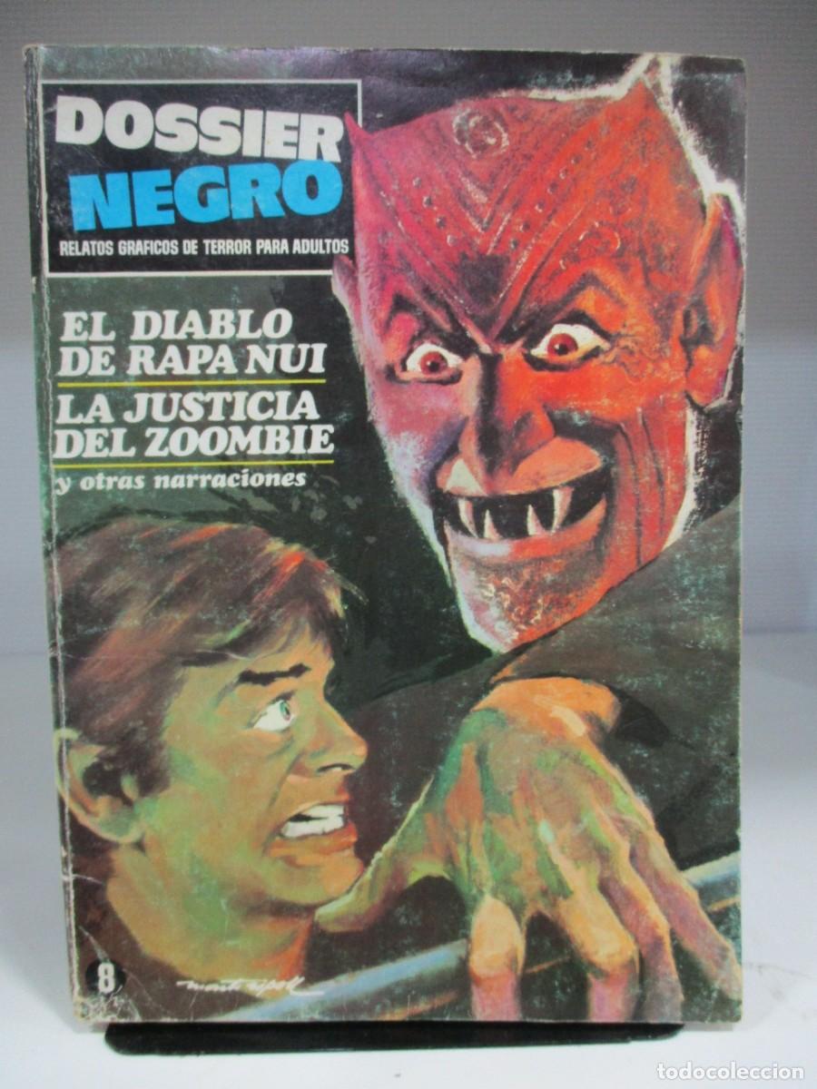Giornalini: DOSSIER NEGRO , TACO N. 8 - DIABLO RAPA NUI - IBERO MUNDIAL DE EDICIONES, 1970